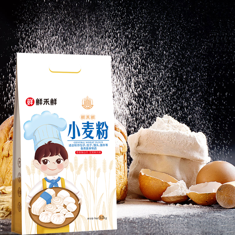鲜禾鲜小麦粉5kg.高清大图