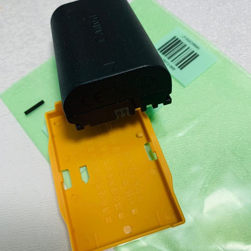 eos5d45d36d26d7d260d70d80d单反相机原装电池lpe6佳能e6电池送电池盒