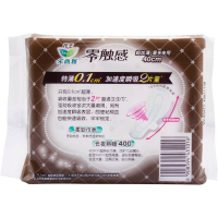 花王乐而雅(Laurier)超特长夜用卫生巾 零触感特薄护翼型40cm 4片 花王出品 薄型 棉柔 姨妈巾 国产