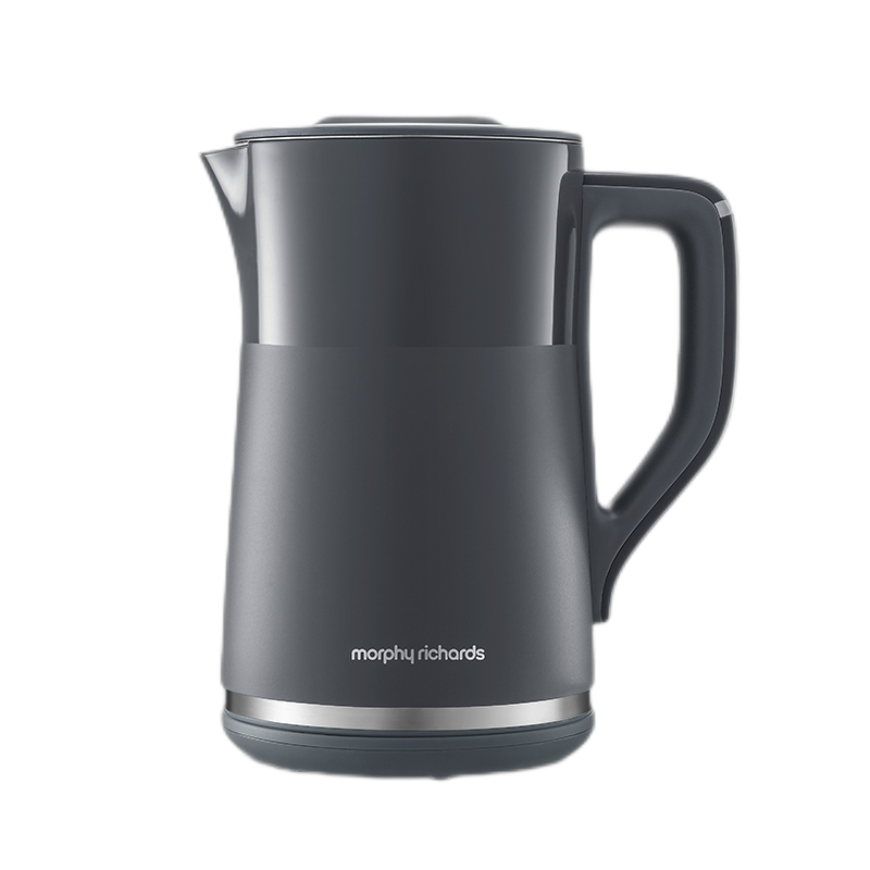 摩飞电器(MORPHY RICHARDS) MR6070灰 电热水壶烧水壶热水壶 家用恒温水壶1.5L不锈钢304