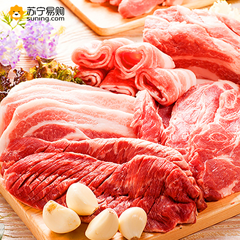 佳康黑猪肉吉庆礼盒2400g
