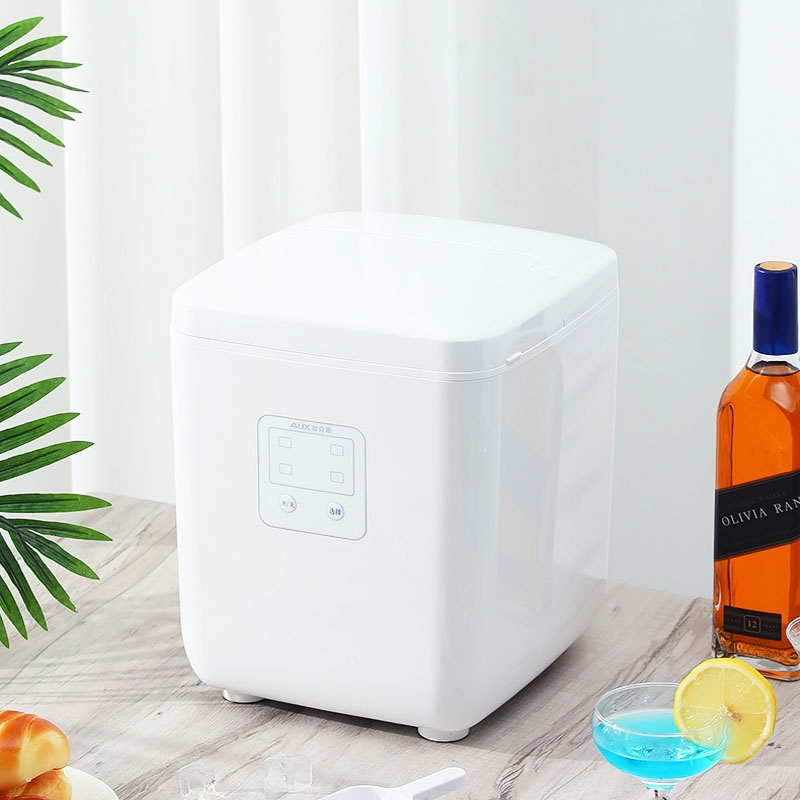 奥克斯(aux)制冰机商用15kg小型宿舍圆制冰机