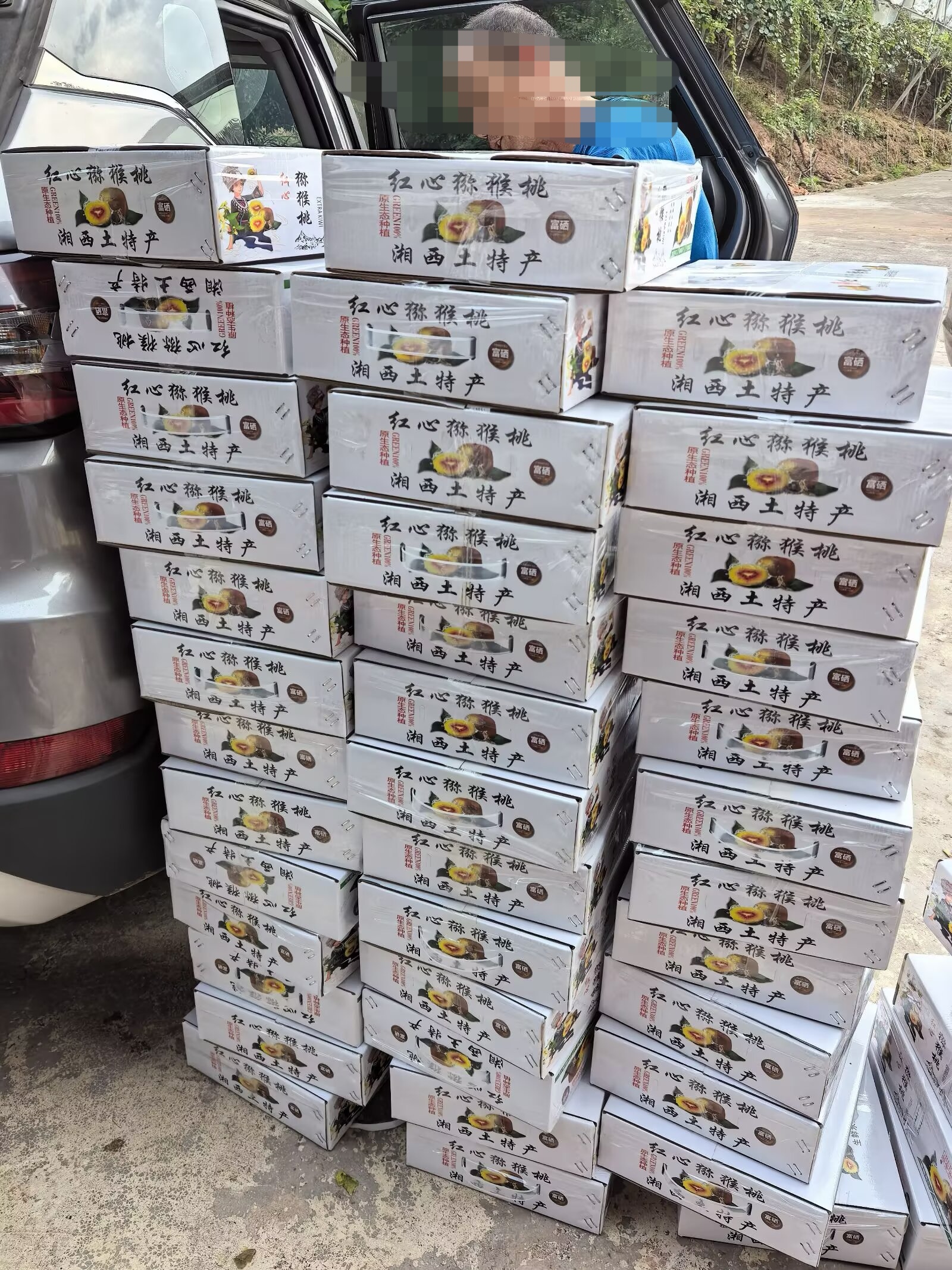 湘西红心富硒猕猴桃一件带箱(40个)高清大图