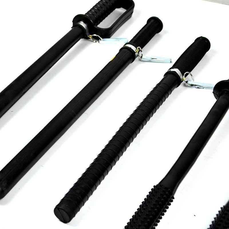艾克心 公安特勤急胶棍 胶质黑长棍 49cm(pc棍)(单位:个)