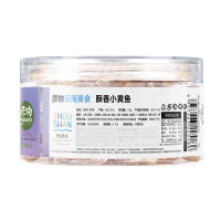 [苏宁极物]原物深海美食苏宁极物X原物联名款酥香小黄鱼55g休闲零食
