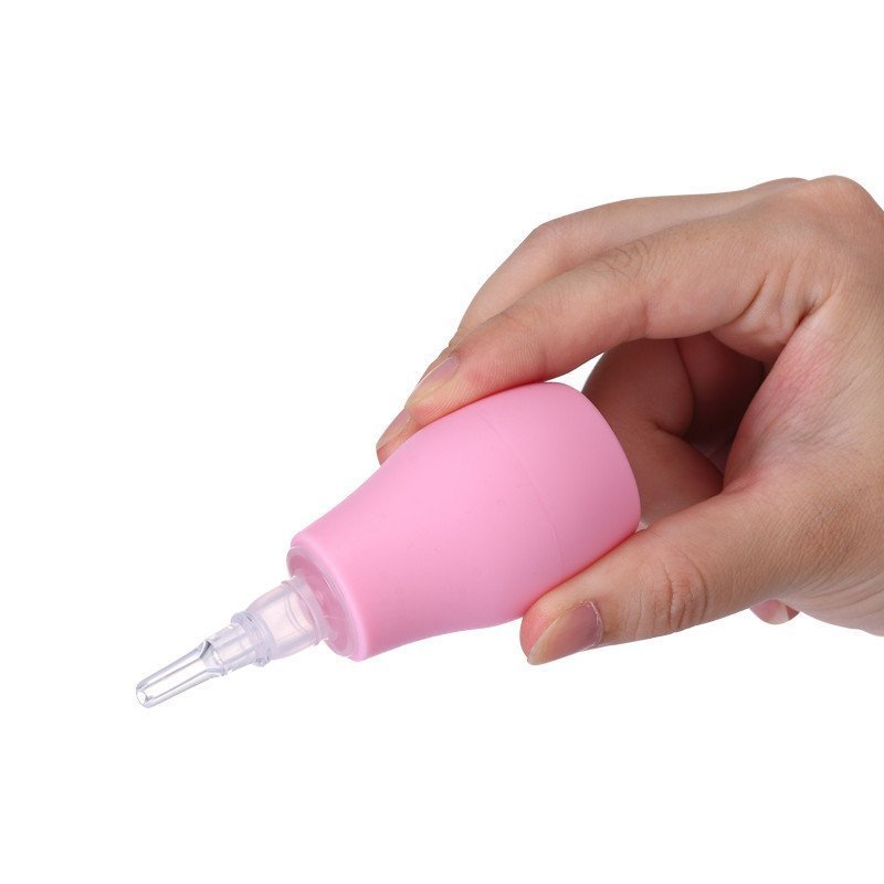 日康吸鼻器 新生儿婴儿吸鼻器硅胶口 儿童宝宝吸鼻器 泵式防逆流 RK-3607