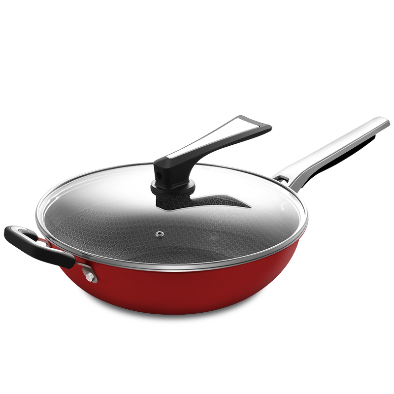 炊大皇(COOKER KING) 316L不粘锅炒锅34cm BZ50793高清大图