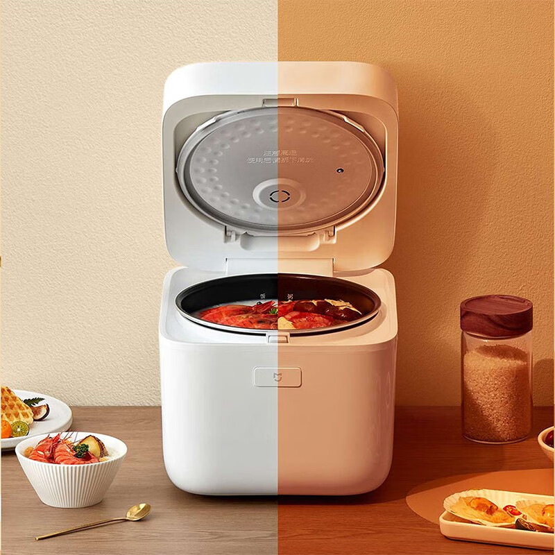 小米米家智能快煮电饭煲电饭锅5l家用多功能大容量24小时预约快煮饭