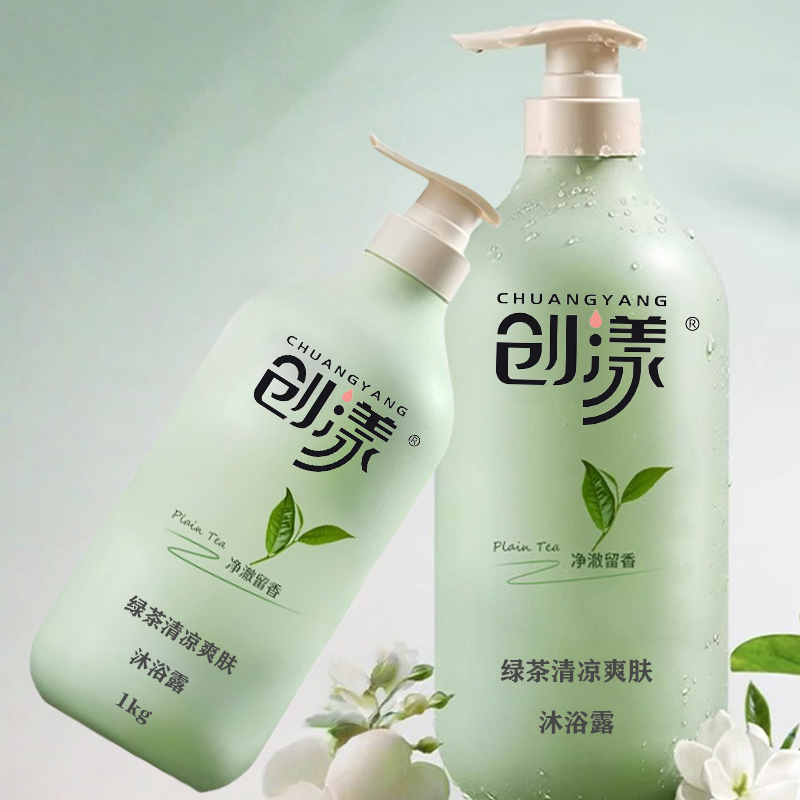 创漾 CY1073 绿茶清凉爽肤沐浴露1kg 沐浴露(计价单位:瓶)高清大图
