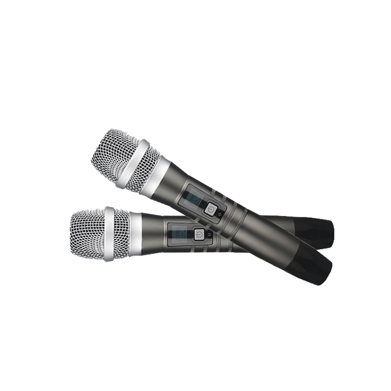 册视监控器材配件UHF调频无线麦克风一拖二UT-7002S套高清大图