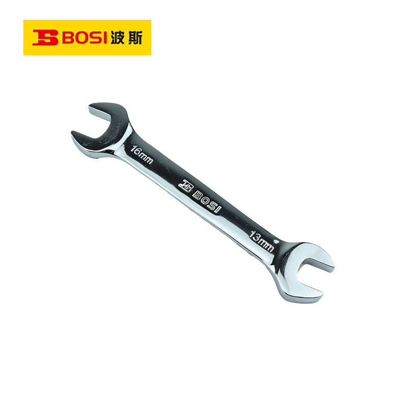 波斯(BOSI)精品开口扳手(13x16mm BS381316)把高清大图