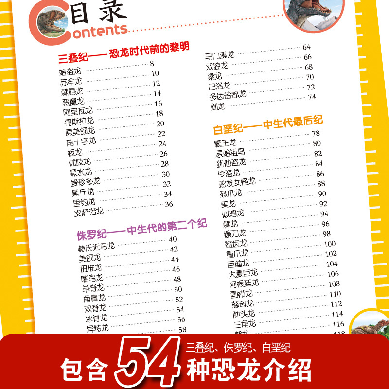 [选3件39元]地球百科 [正版]恐龙百科全书注音儿童版大百科幼儿园书籍大全儿童读物白垩三叠纪侏罗纪世界王国绘本科普小百