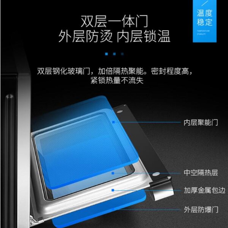 美的(Midea)32升多功能电烤箱智能菜单 搪瓷内胆 双层隔热门T4-L326F高清大图