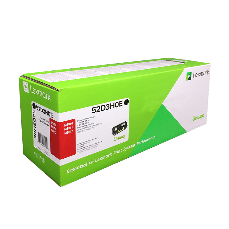 [精选]利盟(Lexmark) MS810de/dn MS811dn MS812de 原装碳粉盒25K墨盒52D3H0E