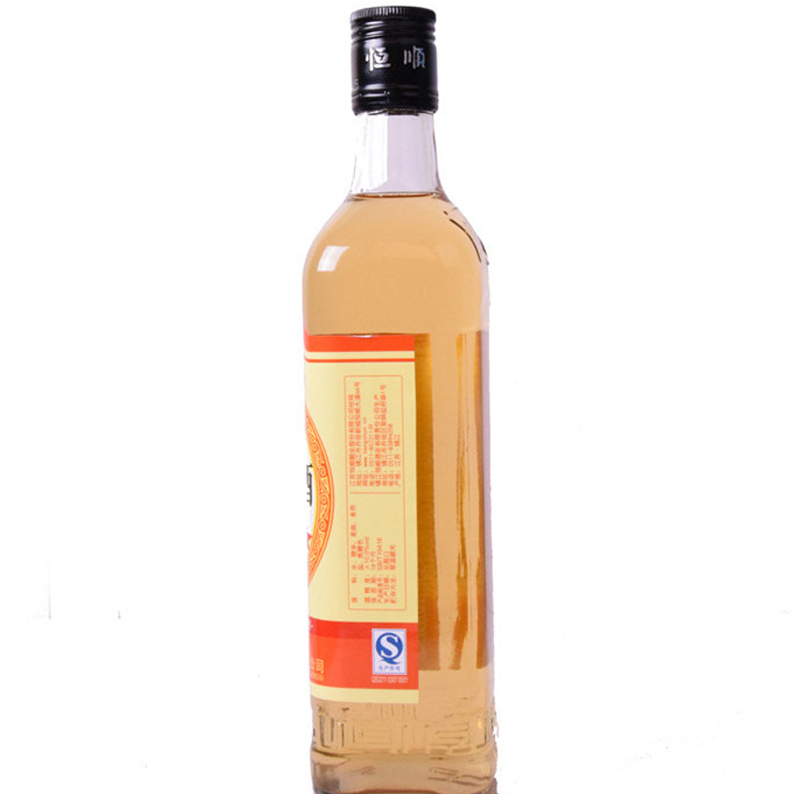 恒顺精制料酒500ml 精制料酒 炒菜 去腥解膻 腌制 香味浓郁