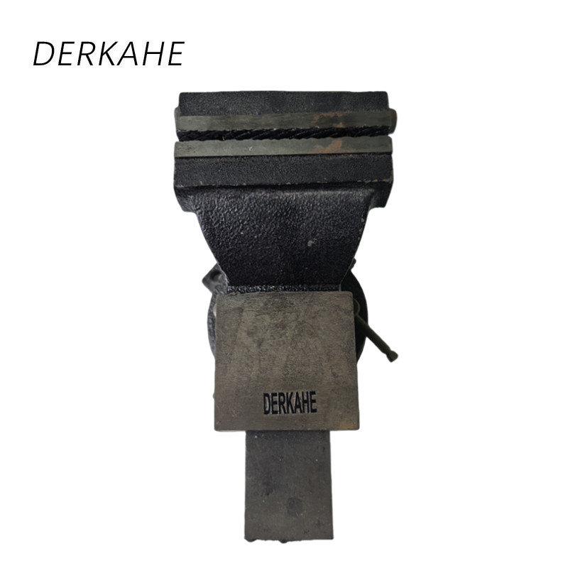 DERKAHE 重型台虎钳 100mm 台高清大图
