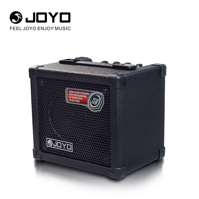 卓乐 JOYO DC-15电木吉他音箱带效果器鼓机节奏吉它练习便携乐器音响 可连接MP3和CD高清大图