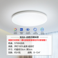欧普照明 led吸顶灯具卧室儿童房间餐厅 现代简约圆形阳台灯WS