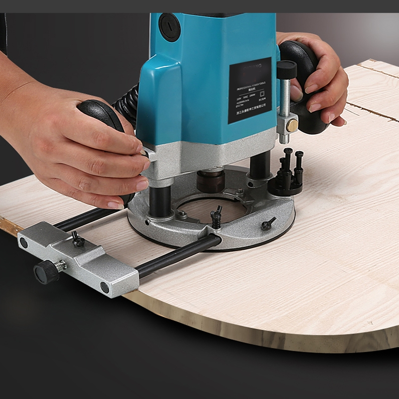 古达雕刻机木工开槽机多功能修边机大锣机开锁孔开榫工具电木铣mj4