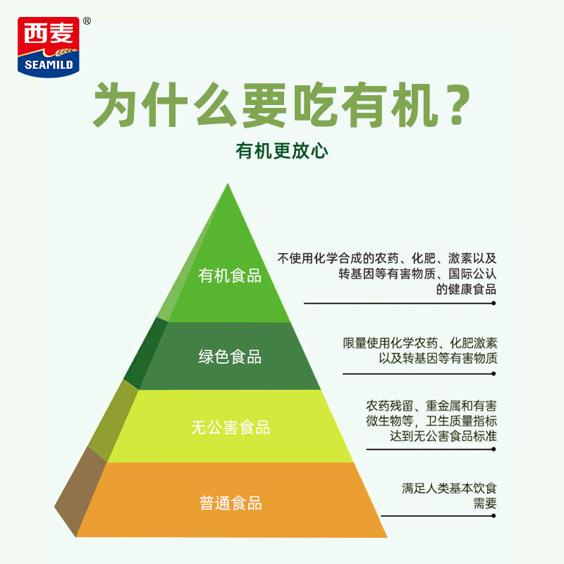 [有机燕麦]西麦有机燕麦片770g*2袋装懒人速食0添加蔗糖健身代餐营养即食早餐