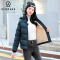 DEBRAND羽绒棉服女百搭外穿冬季棉衣外套防寒加绒加厚带帽棉袄