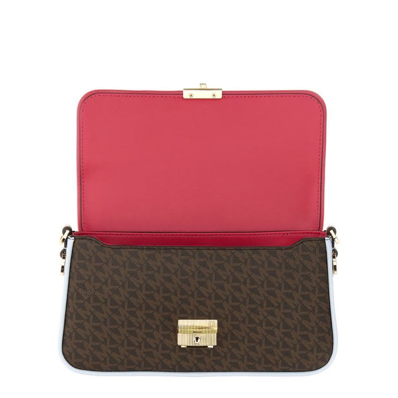 Michael Kors女士可调节 removable 单肩斜挎包头层小牛皮时尚百搭配件图片