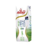 安佳脱脂纯牛奶250ml*10盒(新旧包装随机发)新西兰进口 3.6g蛋白 0脂肪 脱脂不脱味