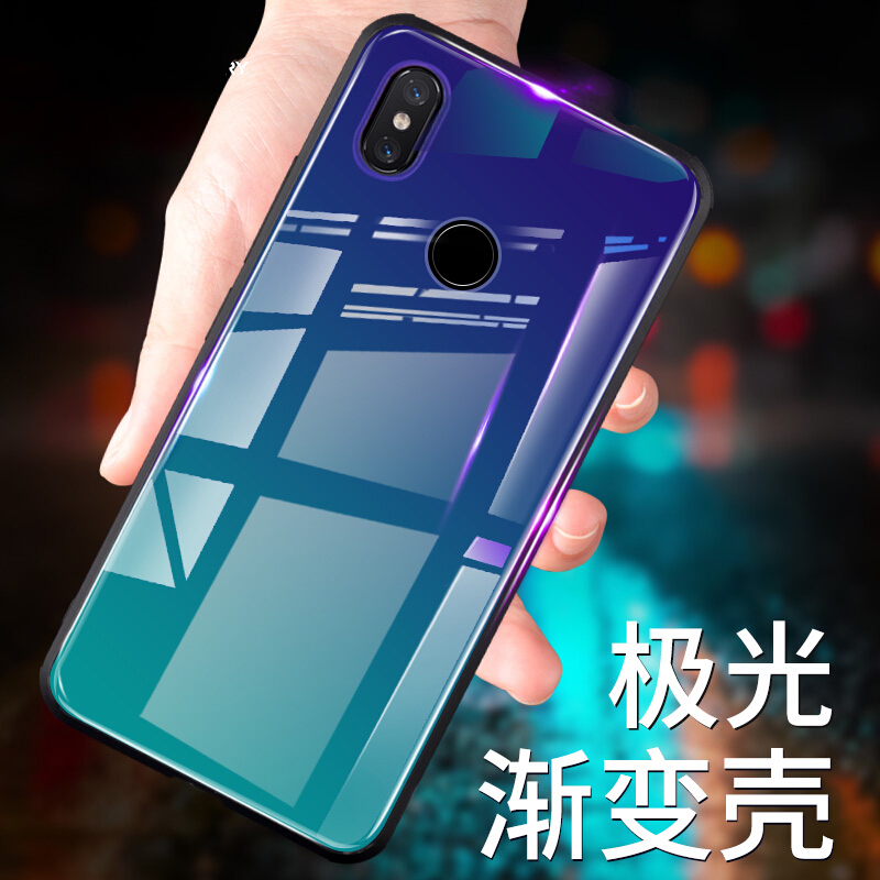 icovercase小米8手机壳小米8se手机套玻璃壳硅胶全包防摔软边男女款