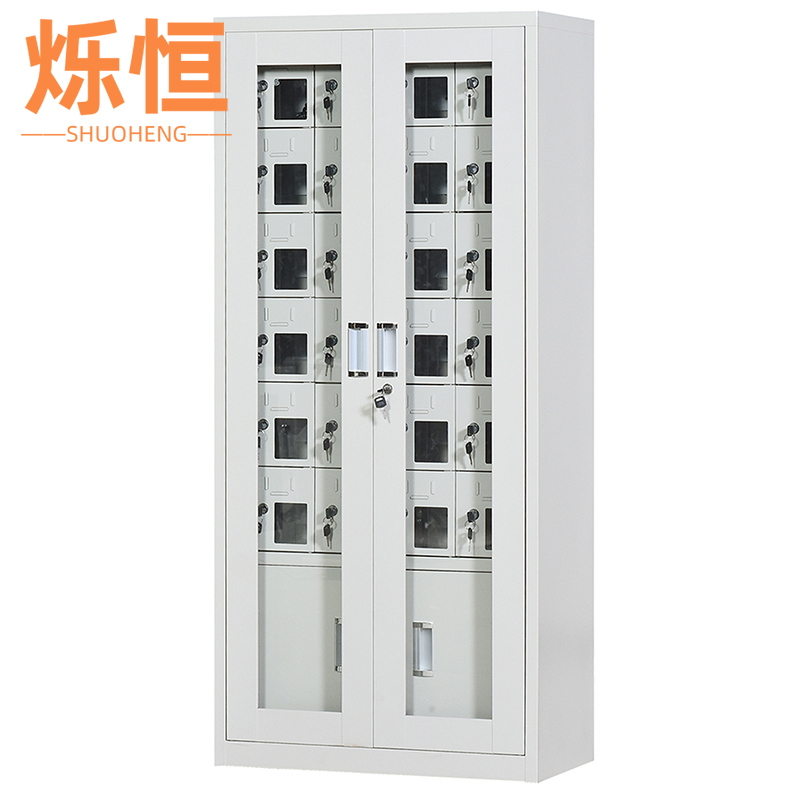 烁恒手机充电柜24门台高清大图