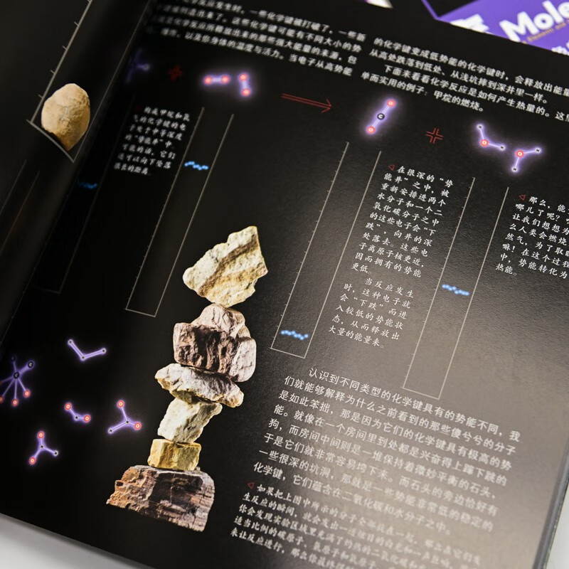 [正版]视觉之旅神奇的化学元素 疯狂趣味化学科普书籍(套装四册)化学世界的分子奥秘 奇妙的化学反应 彩色典藏版 人民邮电高清大图