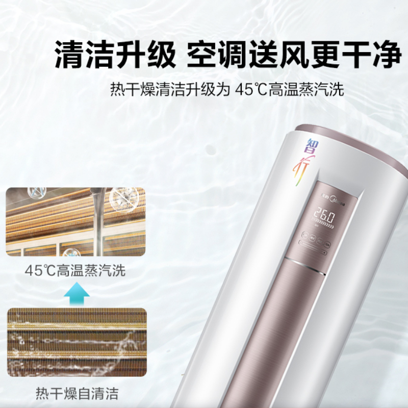 美的(Midea) 3匹 空调 立式柜机 单台装