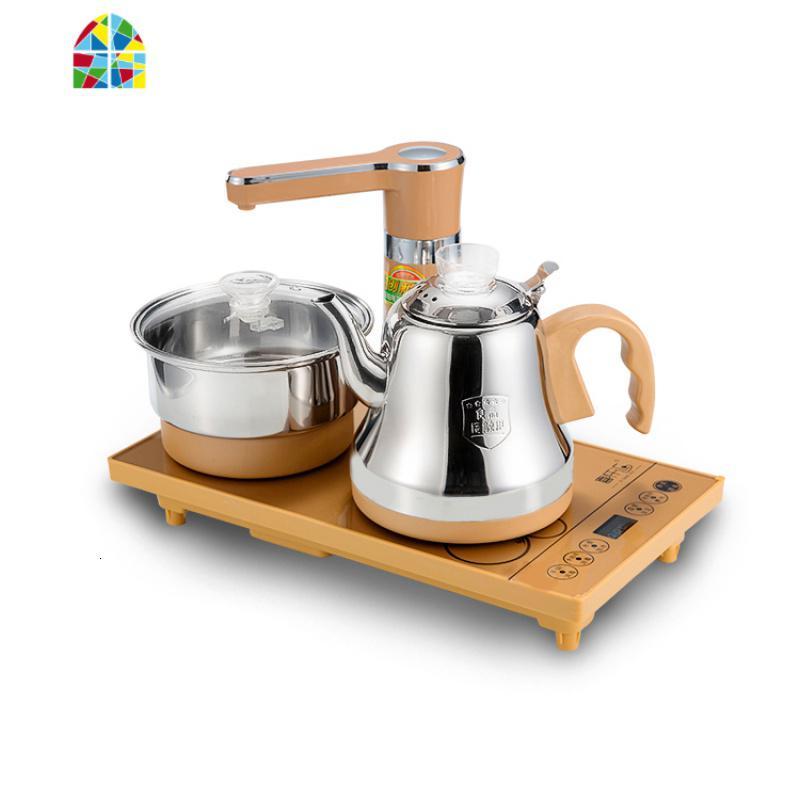电磁炉茶具全自动上水壶电热烧水壶家用抽水泡茶炉器专用一体茶台 FENGHOU 2全自动黑色