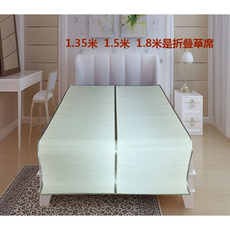 可定做宁波清水蔺席海绵单人床凉席1.2/1.1/1.0/0.9米0.8米海绵180*200CM折叠单席其它