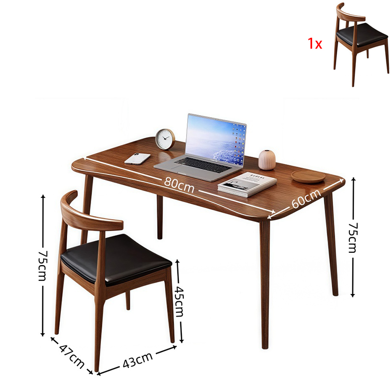 豫龙都 书桌椅实木 套高清大图