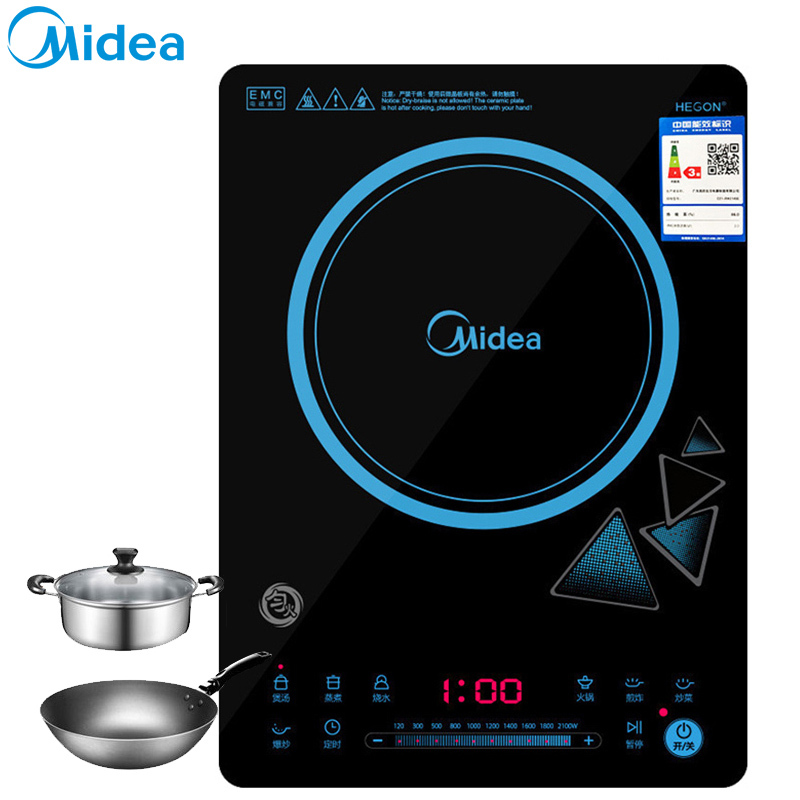 美的(Midea)电磁炉 RH2145E 纤薄家用触摸多功能电磁炉