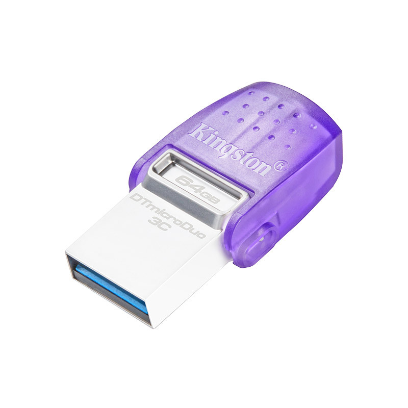 金士顿u盘(Kingston)64GB USB 3.2 Gen 1 U盘 DTDUO3CG3双接口 读速200MB/s