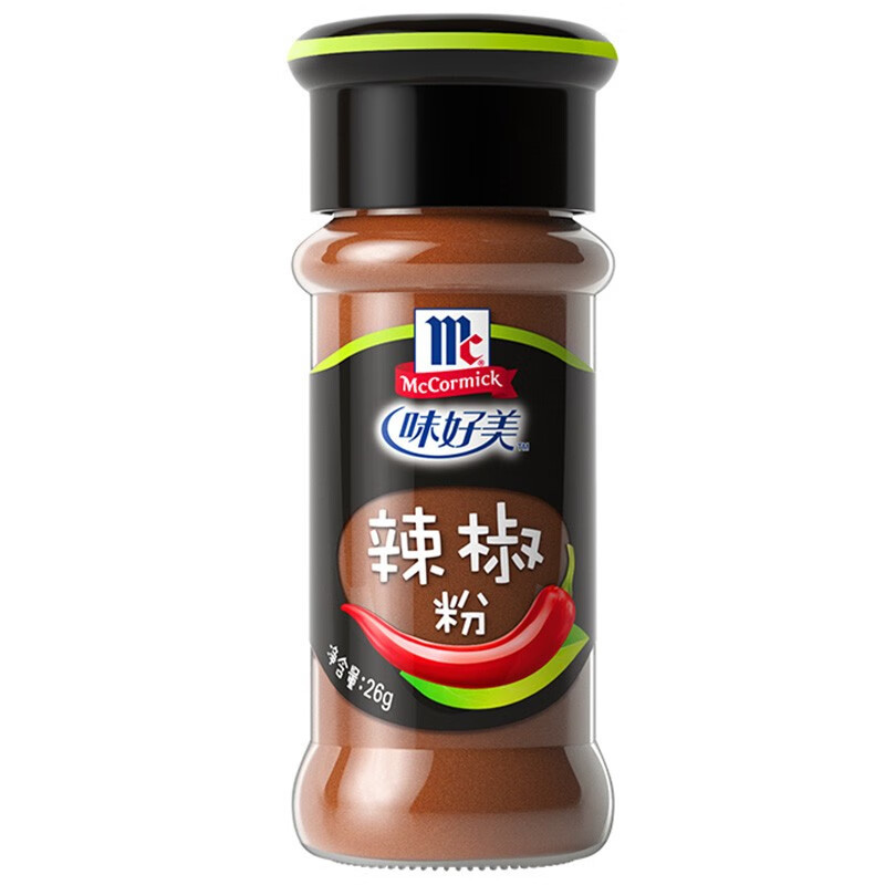 味好美(McCormicK) 香辛料调料 辣椒粉 26g*2瓶 自然香味 味好美出品