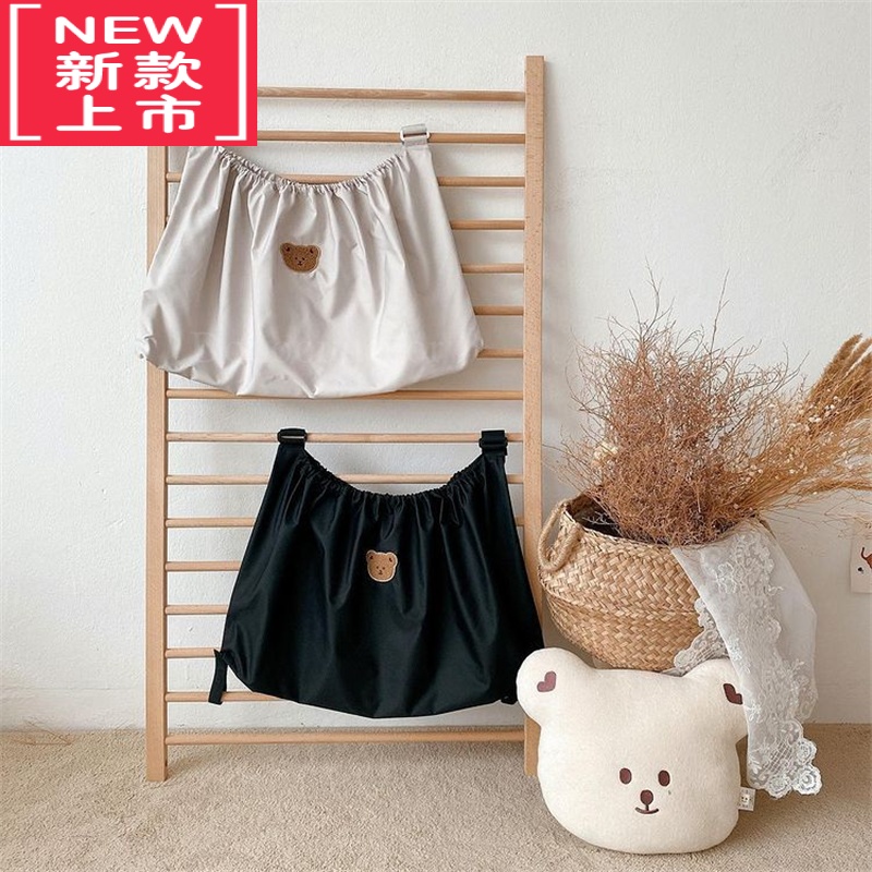 可莉允ins韩手提妈咪包外出奶瓶收纳包婴儿推车收纳挂包婴儿车置物挂袋