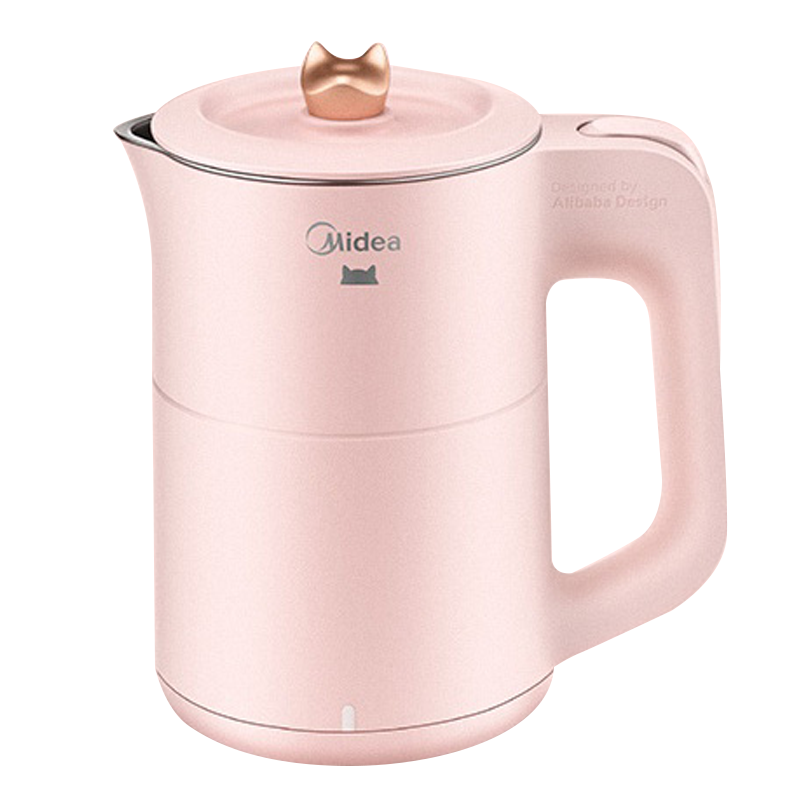 美的midea电热水壶自动家用烧水壶保温小迷小型泡茶专用学生宿舍便携