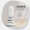 罗技pebble鹅卵石无线蓝牙鼠标静音 黑色