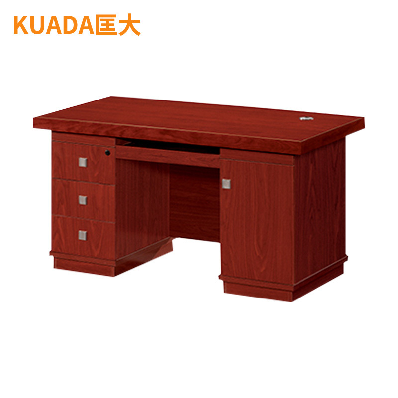 匡大油漆办公桌1.6米电脑桌单人位职员桌KD-B1628-X