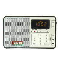 德生（Tecsun） Q3 袖珍式广播录音机数码音频播放器 插卡调频立体声收音机MP3播放机【红色】