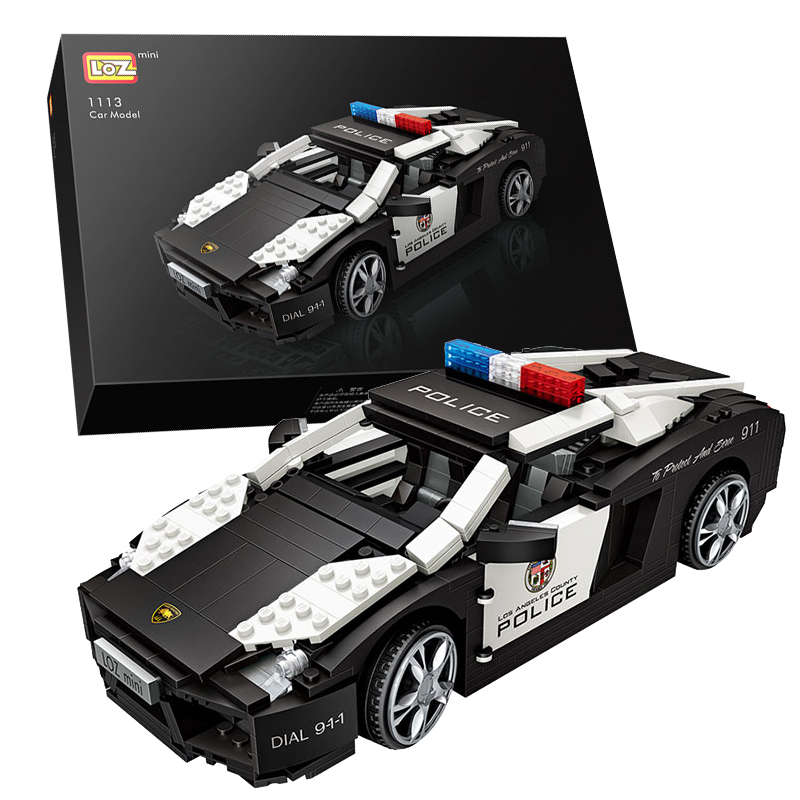 loz 兰博基尼盖拉多警车 1113 黑