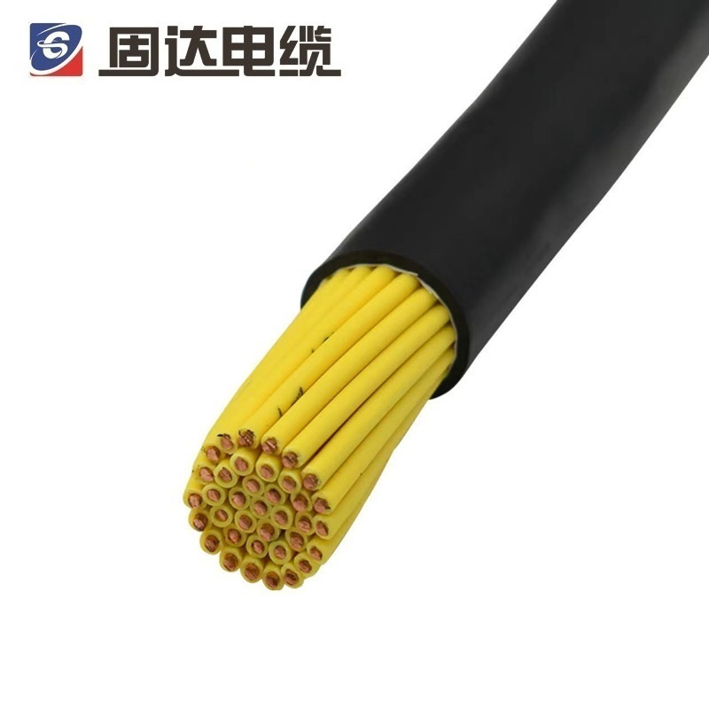 固达电缆 铜芯电线 ZR-KVV-4*1.5 米