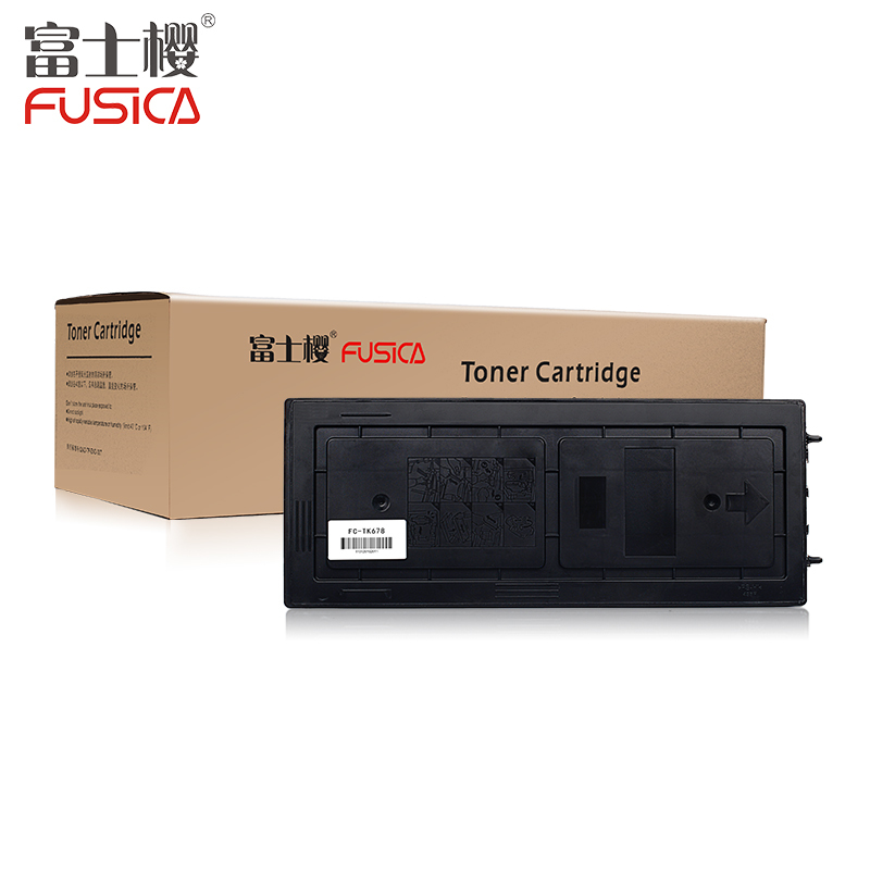 富士樱FUSICAFC-TK678适应京瓷KM2540 2560 3040 3060 TASKalfa3 黑色硒鼓/粉盒