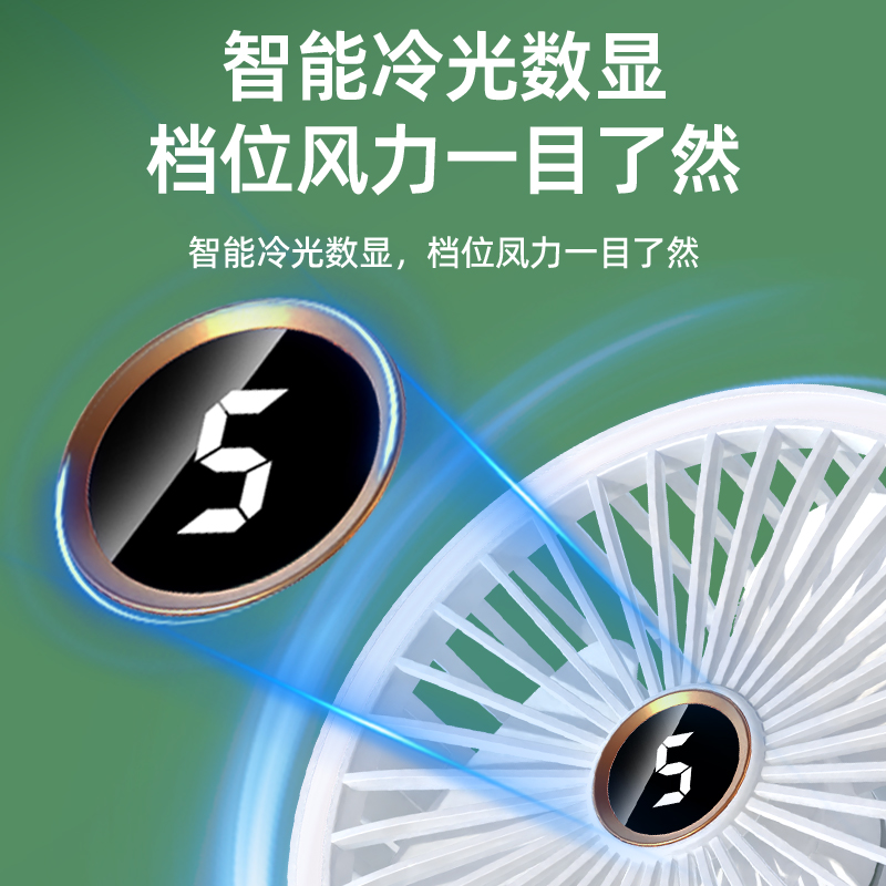小风扇小型夹式usb充电办公室桌面学生宿舍挂壁床上超长续航迷你风扇便携式随身户外车载婴儿电风扇2025新款高清大图