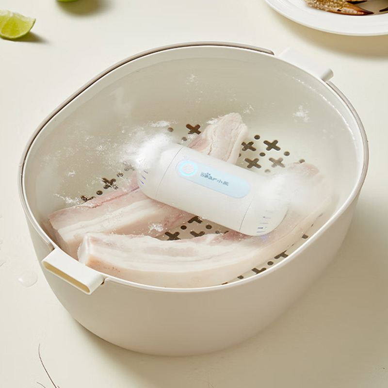 小熊果蔬清洗机双核净化水果消毒果蔬净化器SJQ-B09F5高清大图