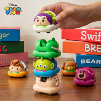 迪士尼米奇米妮碰碰车小汽车总动员男孩益智拼装双回力玩具车3750