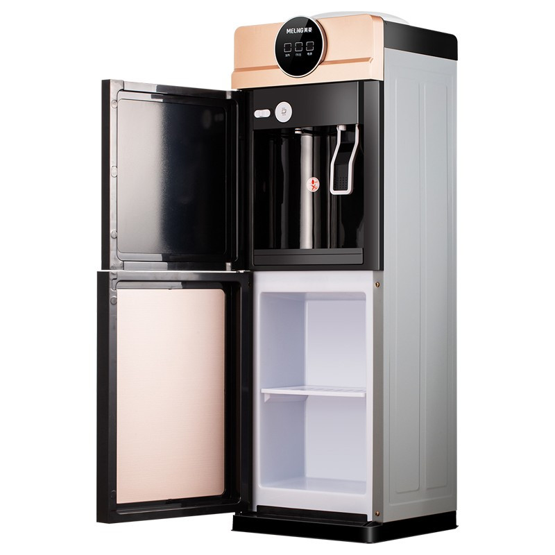 美菱(meiling)家用饮水机 办公室立式饮水机 快速加热开水机上置式