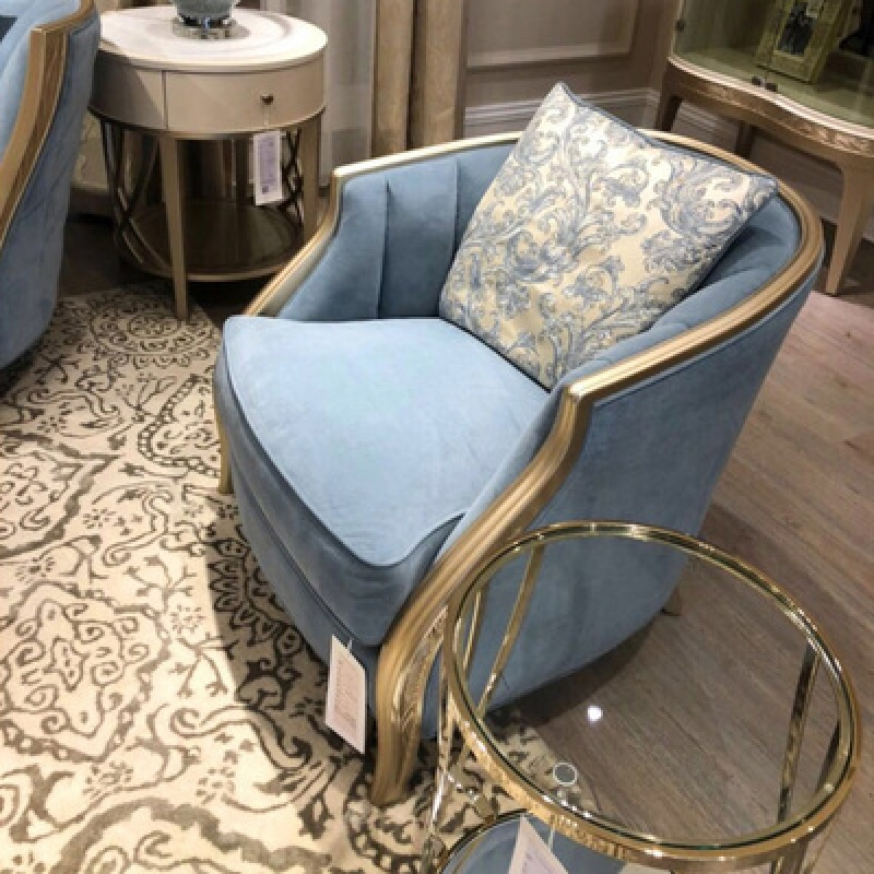 唐臻美克art美式轻奢客厅沙发组合美家现代实木镂空弧形布艺家具视频